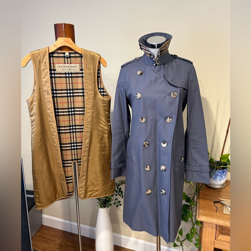 ‼️SOLD‼️EXTRA PHOTOS BURBERRY Kensington Limited Edition + Removable Lining - Picture 3 of 17